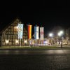 Lichtinstallation "Alter Glanz in neuem Licht"